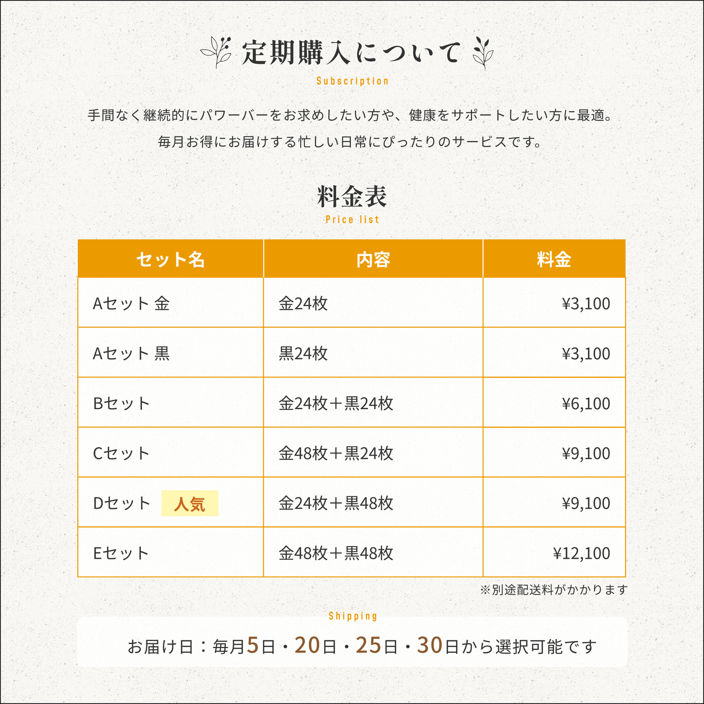 定期購入